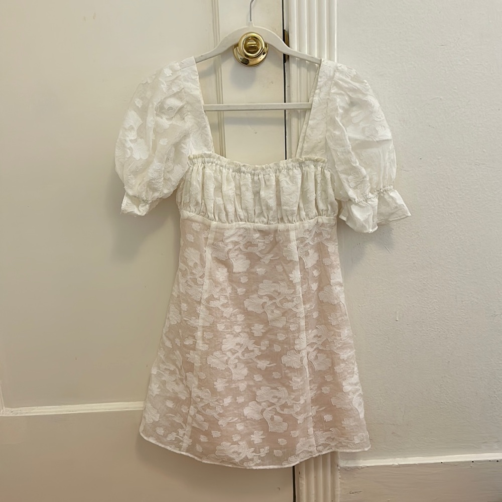 Stone cold fox white dress
